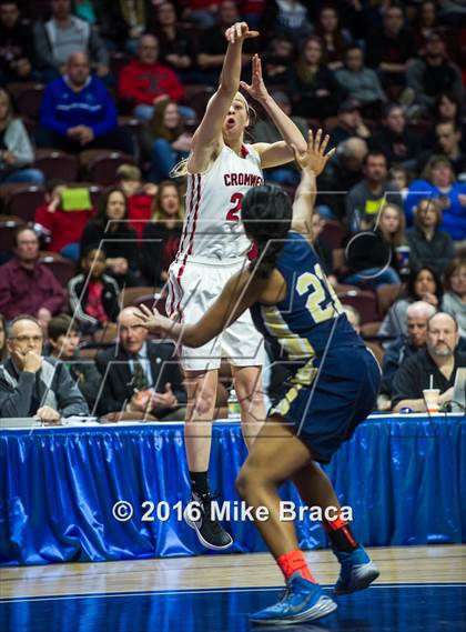 Thumbnail 2 in Cromwell vs. Notre Dame-Fairfield (CIAC Class M Final) photogallery.