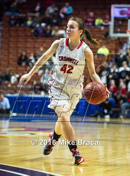 Thumbnail 1 in Cromwell vs. Notre Dame-Fairfield (CIAC Class M Final) photogallery.