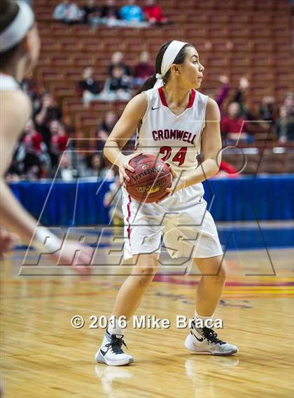 Thumbnail 2 in Cromwell vs. Notre Dame-Fairfield (CIAC Class M Final) photogallery.