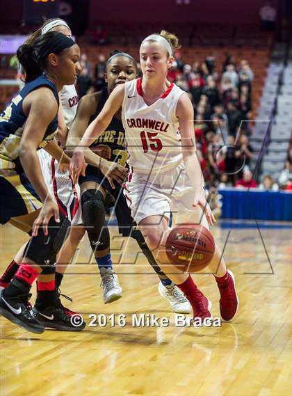 Thumbnail 3 in Cromwell vs. Notre Dame-Fairfield (CIAC Class M Final) photogallery.