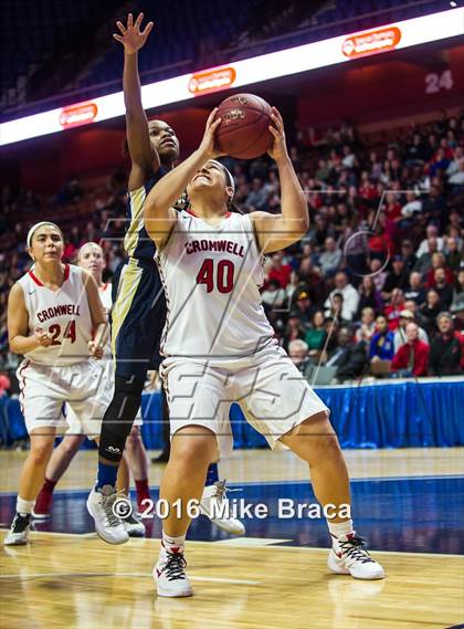 Thumbnail 2 in Cromwell vs. Notre Dame-Fairfield (CIAC Class M Final) photogallery.