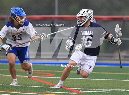 Thumbnail 2 in Webster Thomas vs. Irondequoit  (NYSPHSAA Section 5 Class B Semifinal)  photogallery.