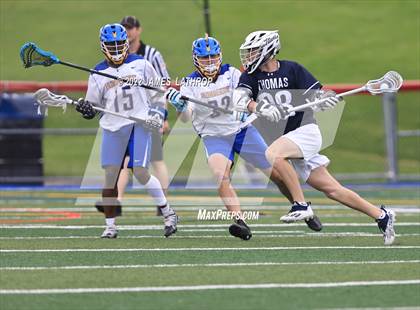 Thumbnail 2 in Webster Thomas vs. Irondequoit  (NYSPHSAA Section 5 Class B Semifinal)  photogallery.