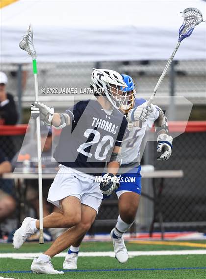 Thumbnail 2 in Webster Thomas vs. Irondequoit  (NYSPHSAA Section 5 Class B Semifinal)  photogallery.
