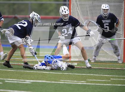 Thumbnail 1 in Webster Thomas vs. Irondequoit  (NYSPHSAA Section 5 Class B Semifinal)  photogallery.