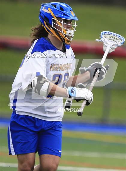 Thumbnail 2 in Webster Thomas vs. Irondequoit  (NYSPHSAA Section 5 Class B Semifinal)  photogallery.