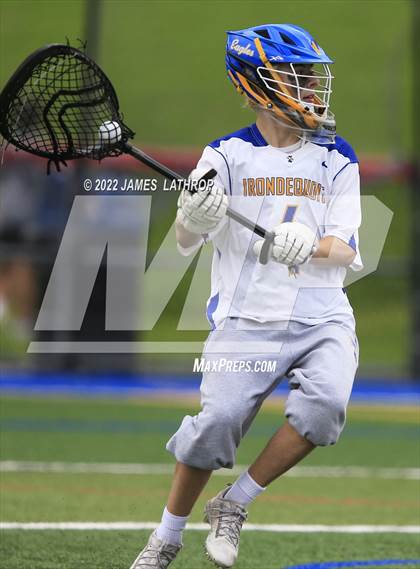 Thumbnail 3 in Webster Thomas vs. Irondequoit  (NYSPHSAA Section 5 Class B Semifinal)  photogallery.