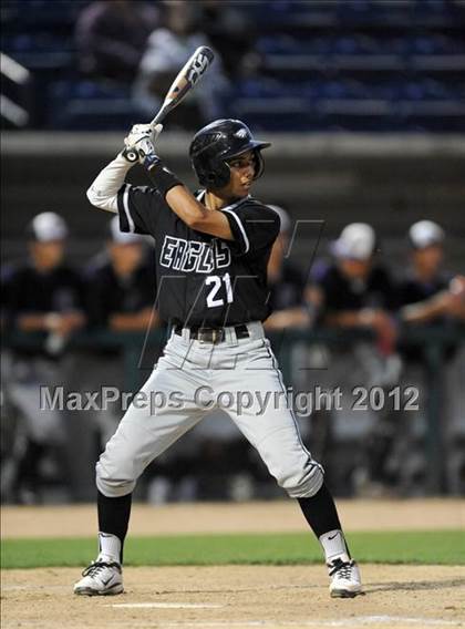 Thumbnail 2 in Rancho Cucamonga vs. Etiwanda (Battle of the Baseline League) photogallery.