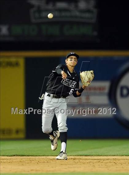 Thumbnail 2 in Rancho Cucamonga vs. Etiwanda (Battle of the Baseline League) photogallery.