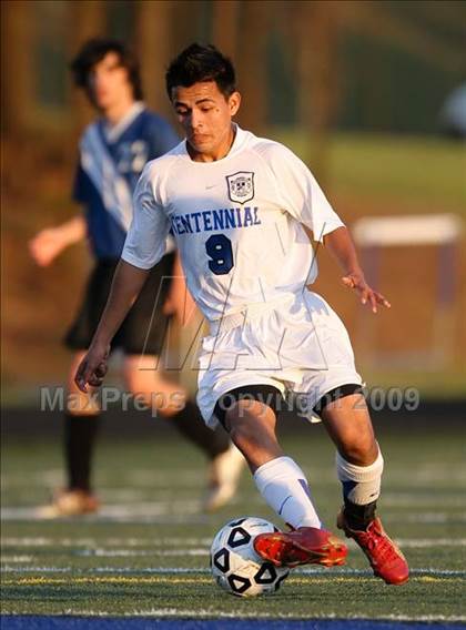 Thumbnail 3 in South Cobb vs Centennial (5A Playoff - Round 1) photogallery.