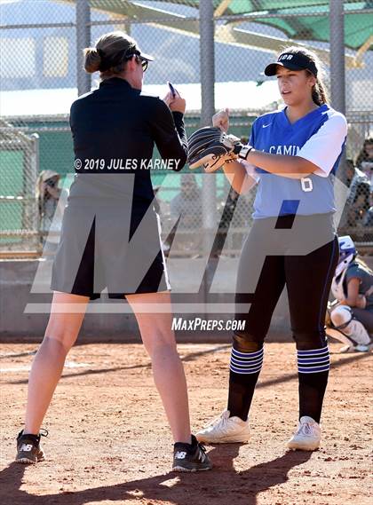 Thumbnail 1 in El Camino Real vs Bishop Gorman (Spring Jamboree) photogallery.