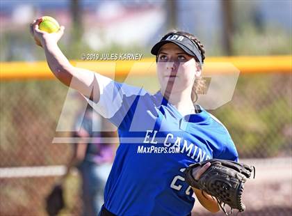 Thumbnail 3 in El Camino Real vs Bishop Gorman (Spring Jamboree) photogallery.
