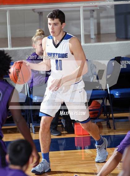 Thumbnail 3 in Angleton vs Houston Westside (McDonald's Texas Invitational) photogallery.