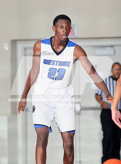 Thumbnail 3 in Angleton vs Houston Westside (McDonald's Texas Invitational) photogallery.