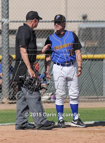 Thumbnail 2 in Mesquite vs. Prescott (Mesquite Spring Break Tournament) photogallery.