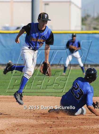 Thumbnail 2 in Mesquite vs. Prescott (Mesquite Spring Break Tournament) photogallery.