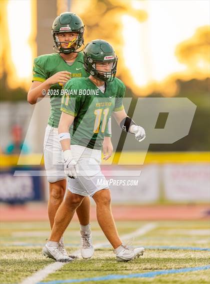 Thumbnail 1 in North Myrtle Beach vs Myrtle Beach (CNB 2025 Kickoff Classic) photogallery.