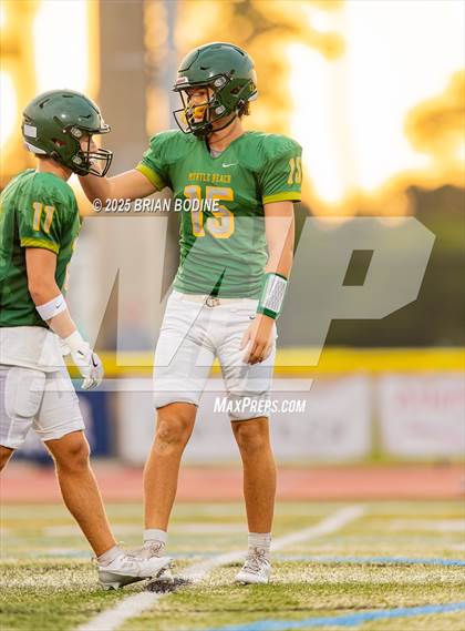 Thumbnail 3 in North Myrtle Beach vs Myrtle Beach (CNB 2025 Kickoff Classic) photogallery.