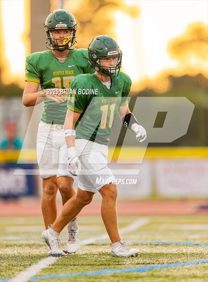Thumbnail 3 in North Myrtle Beach vs Myrtle Beach (CNB 2025 Kickoff Classic) photogallery.