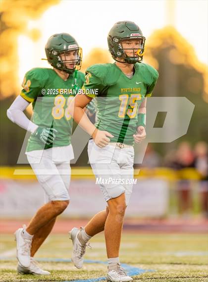 Thumbnail 3 in North Myrtle Beach vs Myrtle Beach (CNB 2025 Kickoff Classic) photogallery.
