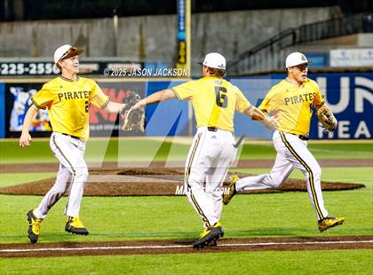 Thumbnail 1 in Perquimans @ Uwharrie Charter Academy (NCHSAA 1A Final Game 1) photogallery.