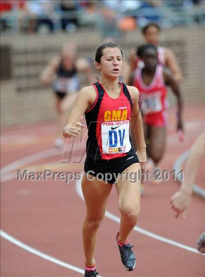 Thumbnail 1 in 117th Penn Relays (Girls 4x100m Small School Heats 1-11) photogallery.