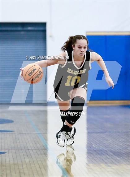 Thumbnail 3 in Oak Park vs Rosary Academy (Riptide GBB Showcase) photogallery.