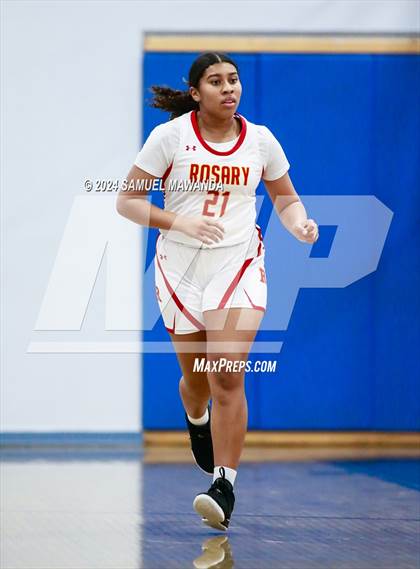 Thumbnail 1 in Oak Park vs Rosary Academy (Riptide GBB Showcase) photogallery.