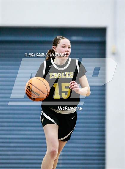 Thumbnail 2 in Oak Park vs Rosary Academy (Riptide GBB Showcase) photogallery.
