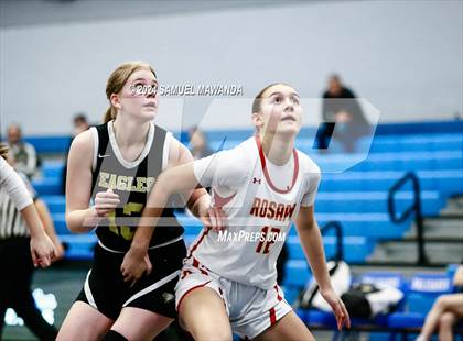 Thumbnail 2 in Oak Park vs Rosary Academy (Riptide GBB Showcase) photogallery.