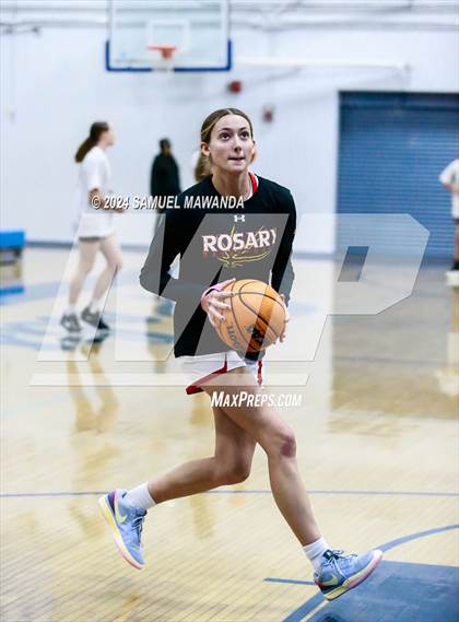 Thumbnail 1 in Oak Park vs Rosary Academy (Riptide GBB Showcase) photogallery.