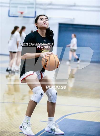 Thumbnail 2 in Oak Park vs Rosary Academy (Riptide GBB Showcase) photogallery.