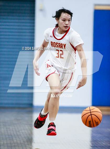 Thumbnail 3 in Oak Park vs Rosary Academy (Riptide GBB Showcase) photogallery.