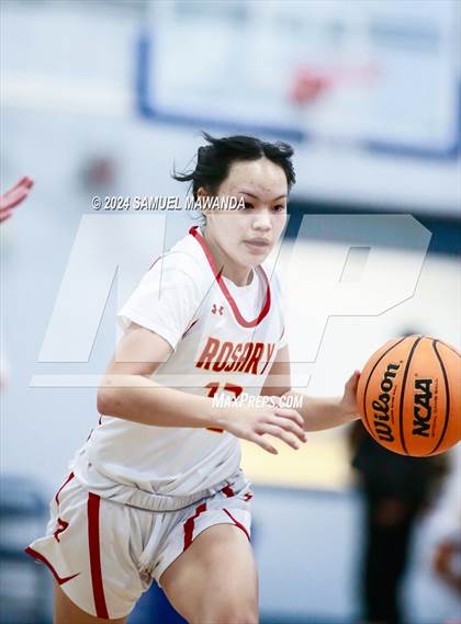 Thumbnail 3 in Oak Park vs Rosary Academy (Riptide GBB Showcase) photogallery.