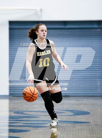 Thumbnail 3 in Oak Park vs Rosary Academy (Riptide GBB Showcase) photogallery.