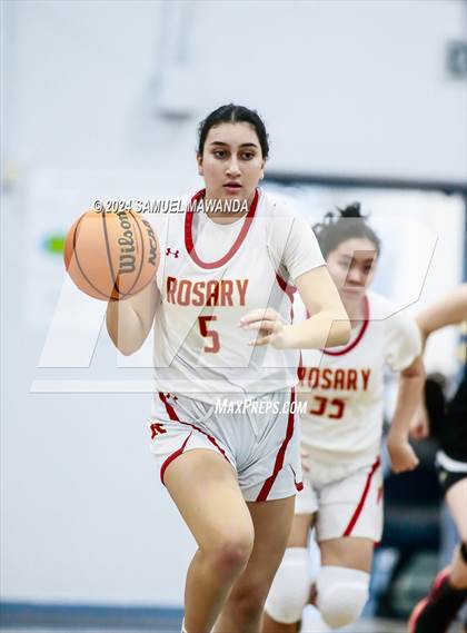 Thumbnail 3 in Oak Park vs Rosary Academy (Riptide GBB Showcase) photogallery.