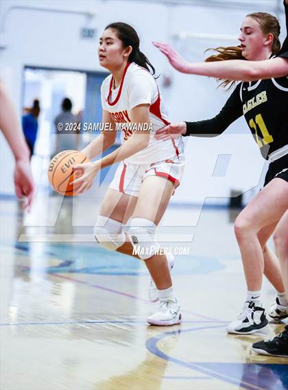 Thumbnail 1 in Oak Park vs Rosary Academy (Riptide GBB Showcase) photogallery.