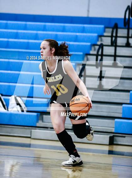 Thumbnail 2 in Oak Park vs Rosary Academy (Riptide GBB Showcase) photogallery.