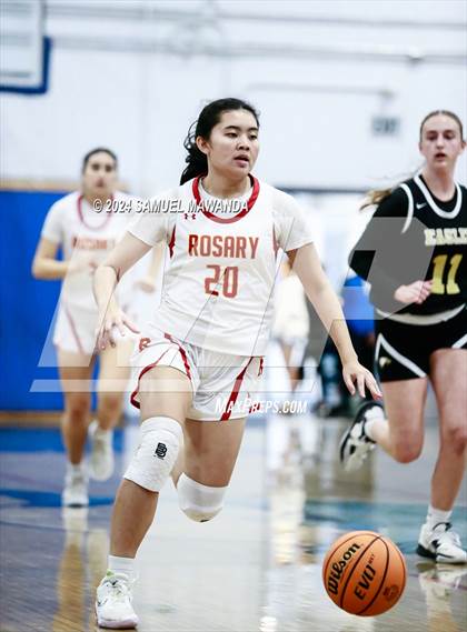 Thumbnail 3 in Oak Park vs Rosary Academy (Riptide GBB Showcase) photogallery.