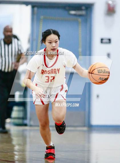Thumbnail 3 in Oak Park vs Rosary Academy (Riptide GBB Showcase) photogallery.