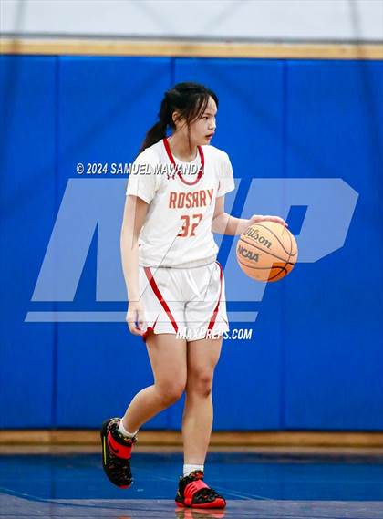 Thumbnail 3 in Oak Park vs Rosary Academy (Riptide GBB Showcase) photogallery.