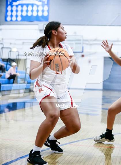 Thumbnail 1 in Oak Park vs Rosary Academy (Riptide GBB Showcase) photogallery.
