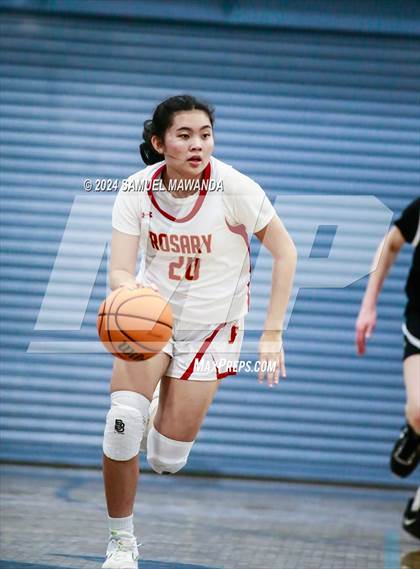 Thumbnail 3 in Oak Park vs Rosary Academy (Riptide GBB Showcase) photogallery.