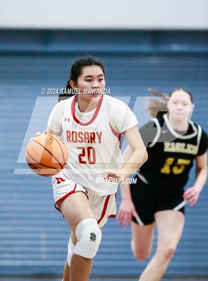 Thumbnail 1 in Oak Park vs Rosary Academy (Riptide GBB Showcase) photogallery.