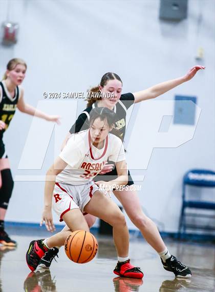 Thumbnail 1 in Oak Park vs Rosary Academy (Riptide GBB Showcase) photogallery.