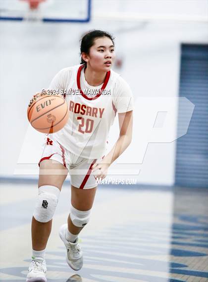 Thumbnail 2 in Oak Park vs Rosary Academy (Riptide GBB Showcase) photogallery.