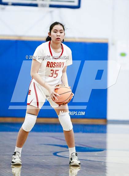 Thumbnail 3 in Oak Park vs Rosary Academy (Riptide GBB Showcase) photogallery.
