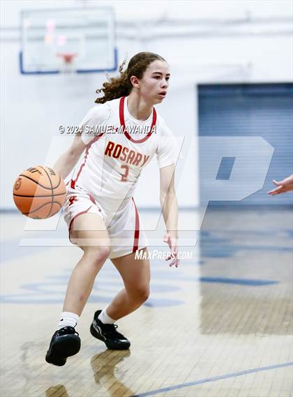 Thumbnail 3 in Oak Park vs Rosary Academy (Riptide GBB Showcase) photogallery.