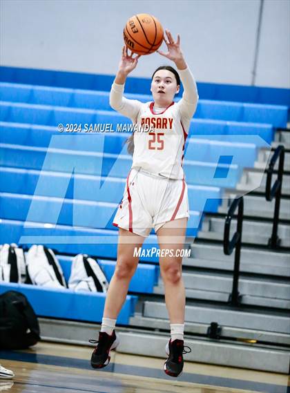 Thumbnail 1 in Oak Park vs Rosary Academy (Riptide GBB Showcase) photogallery.
