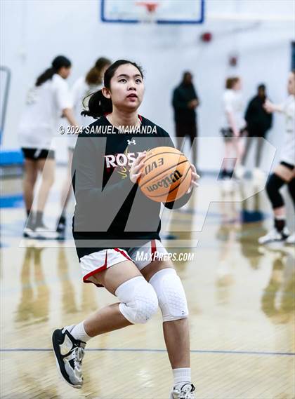 Thumbnail 1 in Oak Park vs Rosary Academy (Riptide GBB Showcase) photogallery.